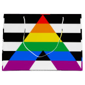 LGBTQ+ Ally-vlag Groot Cadeauzakje (Voorkant)