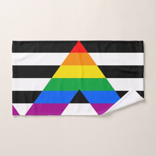 LGBTQ+ Ally-vlag Handdoek (Handdoek)