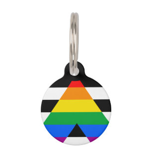 LGBTQ+ Ally-vlag Huisdierpenning