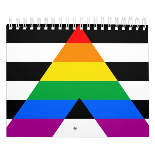 LGBTQ+ Ally-vlag Kalender (Hoes)