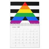 LGBTQ+ Ally-vlag Kalender (Jan 2027)