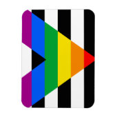 LGBTQ+ Ally-vlag Magneet (Verticaal)