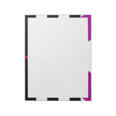 LGBTQ+ Ally-vlag Notitieblok (Linkerzijde)
