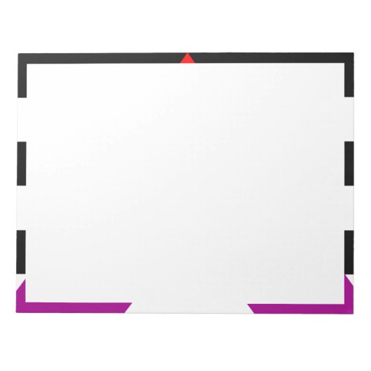 LGBTQ+ Ally-vlag Notitieblok (Voorkant)