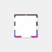 LGBTQ+ Ally-vlag Post-it® Notes (Voorkant)