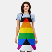 LGBTQ+ Ally-vlag Schort (Gedragen)
