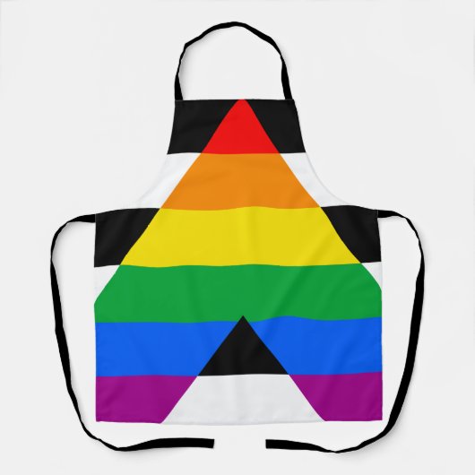 LGBTQ+ Ally-vlag Schort (Voorkant)