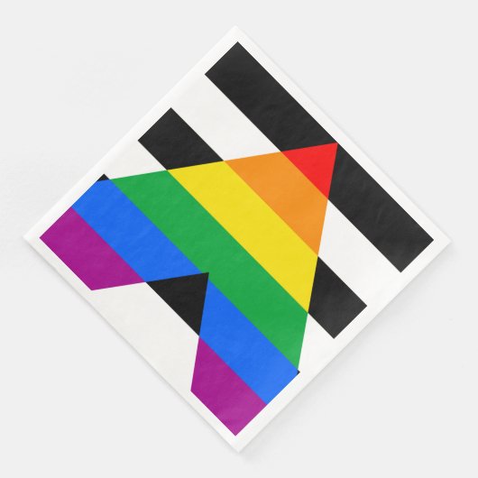 LGBTQ+ Ally-vlag Servet (Hoek)