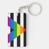 LGBTQ+ Ally-vlag Sleutelhanger (achterkant)