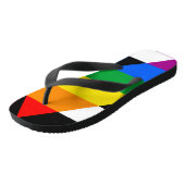 LGBTQ+ Ally-vlag Teenslippers (Schuin)