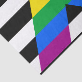 LGBTQ+ Ally-vlag Tissuepapier (Detail)