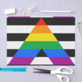 LGBTQ+ Ally-vlag Tissuepapier (Craft)