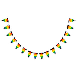 LGBTQ+ Ally-vlag Vlaggetjes