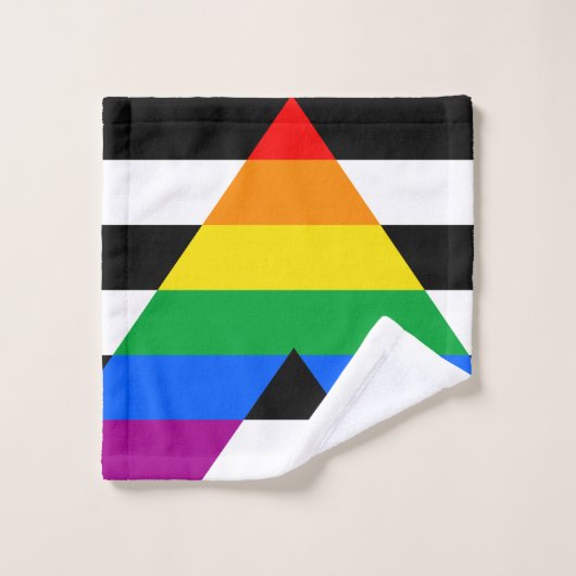 LGBTQ+ Ally-vlag Washandje (Wasdoekje)