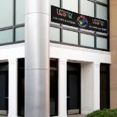 LGBTQ+ Anti-Abort Banner (Buitenkant Gebouw)