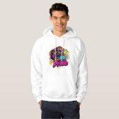 LGBTQ BearDJ VintageVibes Hoodie (Voorkant volledig)