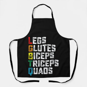 LGBTQ Benen Billen Biceps Triceps Quadriceps Grapp Schort