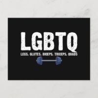LGBTQ Benen Billen Biceps Triceps Quadriceps Gymli
