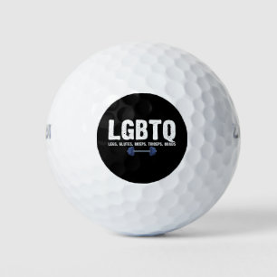 LGBTQ Benen Billen Biceps Triceps Quadriceps Gymli Golfballen