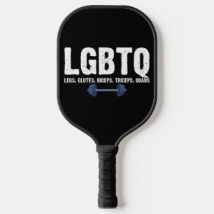 LGBTQ Benen Billen Biceps Triceps Quads Gymliefheb Pickleball Paddle
