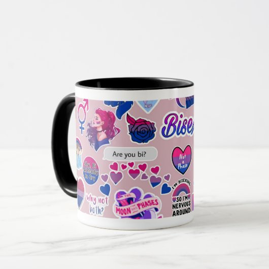 LGBTQ+ bevestiging Mok (Voorkant links)