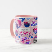 LGBTQ+ bevestiging Mok (Voorkant links)