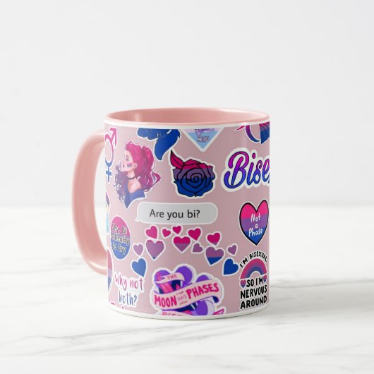 LGBTQ+ bevestiging Mok (Voorkant links)