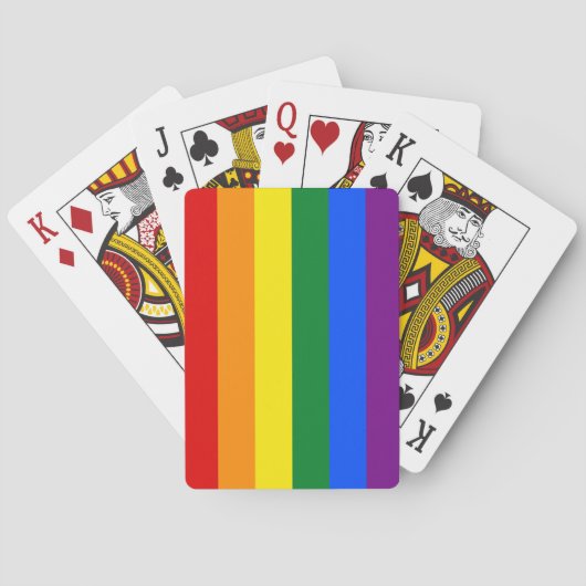 lgbtq Bicycle® poker-spelkaarten Pokerkaarten (Achterkant)