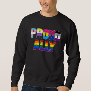 Lgbtq Black Pride Proud Ally Lesbian Gay Bi Trans Trui