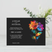 🌈 LGBTQ Bloemen & Trots  Kaart (Staand voorkant)