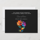 🌈 LGBTQ Bloemen & Trots  Kaart (Achterkant)