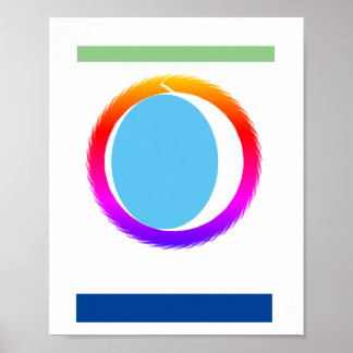 LGBTQ+ Boeddhistische Wiskunde Enso Poster