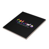 LGBTQ bondgenoot 6 Tegeltje (Zijkant)