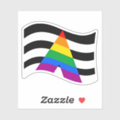 LGBTQ-bondgenotensticker Sticker (Vel)