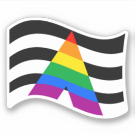 LGBTQ-bondgenotensticker Sticker