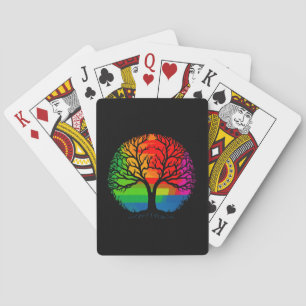 LGBTQ Boom Gelijkheid & Diversiteit Pokerkaarten