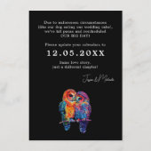 LGBTQ+ Breaking News grappige Eeuwige Eenheid Informatiekaartje (Achterkant)