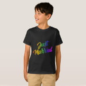 LGBTQ Bruidegom Bruiloft T-shirt - Heren (Voorkant volledig)