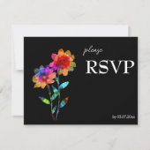 🌈 LGBTQ Budget Bloemen & Trots RSVP Kaartje (Voorkant)