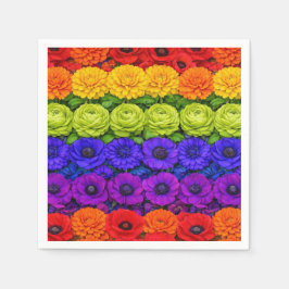 🌈LGBTQ+ CHEERS! Bloei Samen Servet