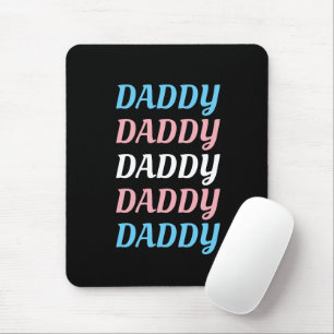LGBTQ Dad Transgender Pride Dad Vaderdag Muismat