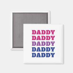 LGBTQ Daddy Biseksuele Pride Papa Vaderdag Magneet