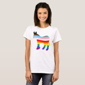 LGBTQ-democraat T-shirt (Voorkant volledig)