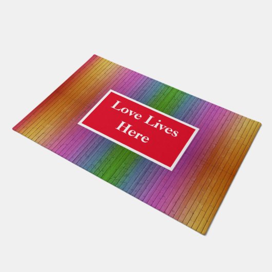 LGBTQ+ DEURMAT (Schuin)