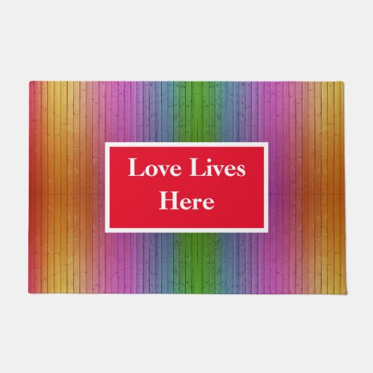 LGBTQ+ DEURMAT (Voorkant)