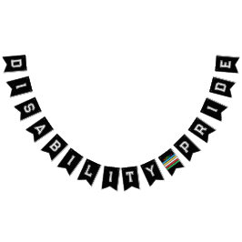 LGBTQ Disability Pride Rainbow Vlaggetjes