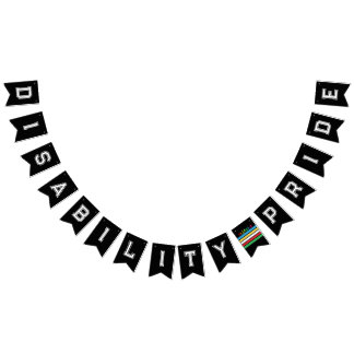 LGBTQ Disability Pride Rainbow Vlaggetjes