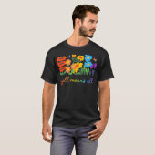 LGBTQ Diversity Yall Pride betekent alle bloemen T-shirt (Voorkant volledig)