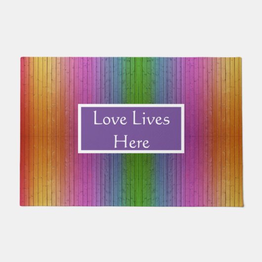 LGBTQ+ DOORMAT DEURMAT (Voorkant)