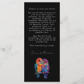 🌈LGBTQ+ DRINK kaart Budget Eeuwige Eenheid (Achterkant)